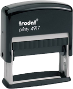 The Trodat Professional, the ideal marking device for anyone who uses a stamp regularly.

Top quality development and finishing make the Professional stamp a totally reliable office stamp.