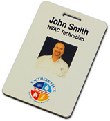 Digital Multi-Color Photo Name Badge with Double Sided Photo 2" x 3"