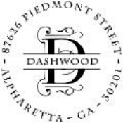 Dashwood Address Stamp