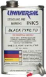 Universal Type FD Marker Inks are fast drying petroleum base inks formulated for use in refillable felt tip marking pens. They dry in a few seconds and used on light colored porous and non-porous surfaces.