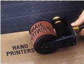 Designed for porous applications, Universal Handprinters are sturdy and weigh only 1 pound and 11 ounces. One dry micro-foam reinkable roll is included with each printer.