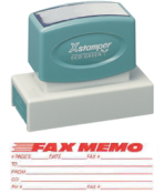 This jumbo stock has a laser engraved rubber handle which delivers perfect impressions every time. Its attributes include a fashionable handle, a long life span, and can be re-inked with ease after 50,000 impressions. This stamp is an effective product.